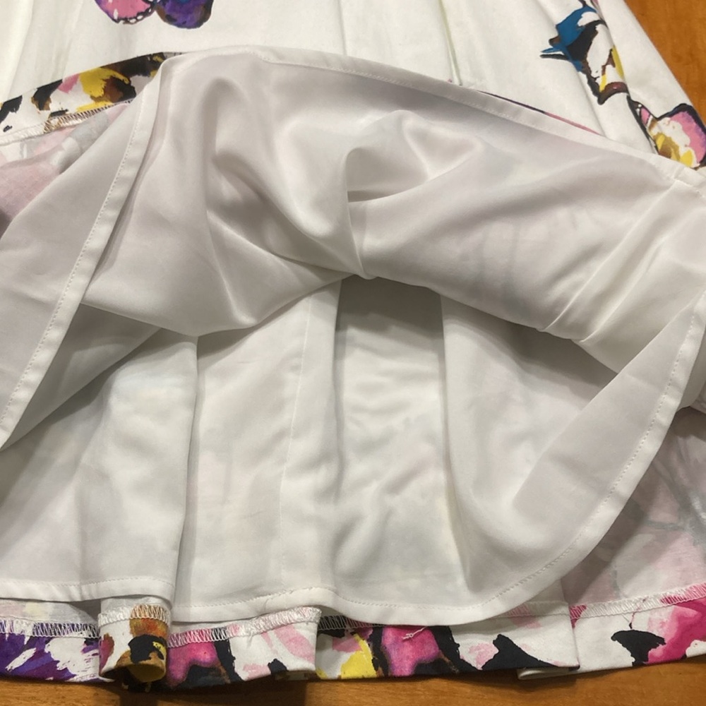 Vince Camuto Sleeveless Floral Fit & Flare Cocktail Dress - Picture 8 of 14